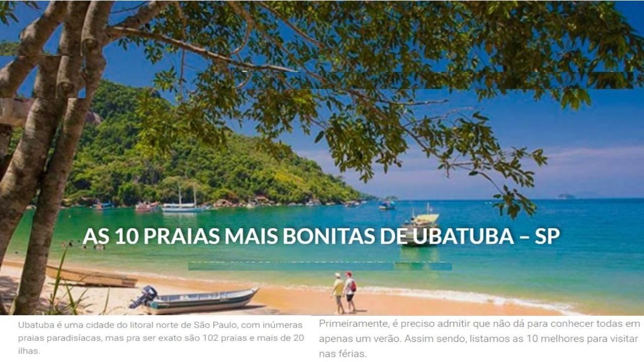 Apartamento Ubatuba - Praia Grande - 80M Da Praia - Ate 8 Pessoas - Praia Grande Ubatuba - 2 Quartos Экстерьер фото